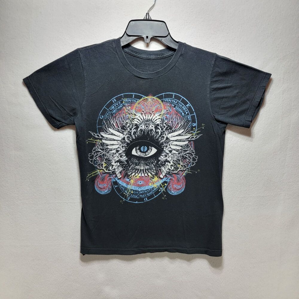 Bassnectar Logo Graphic Print Crew Neck Short Sleeve T-Shirt small